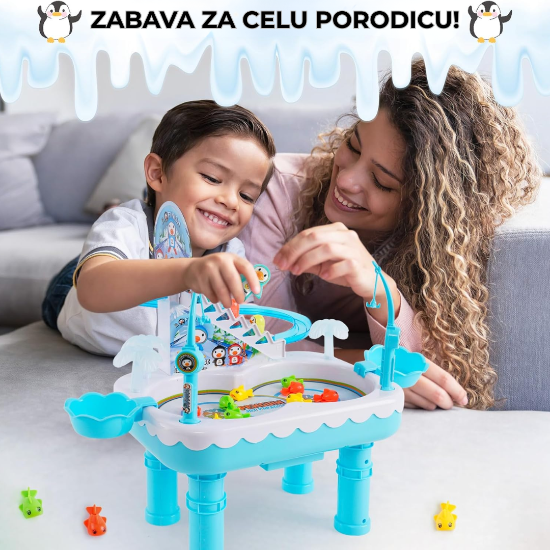 Pingvini ribolov i skijanje 2u1