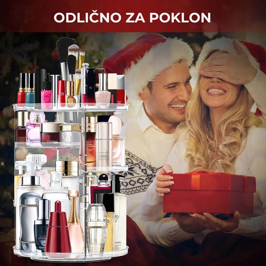 360° Rotirajući Organizator za Šminku