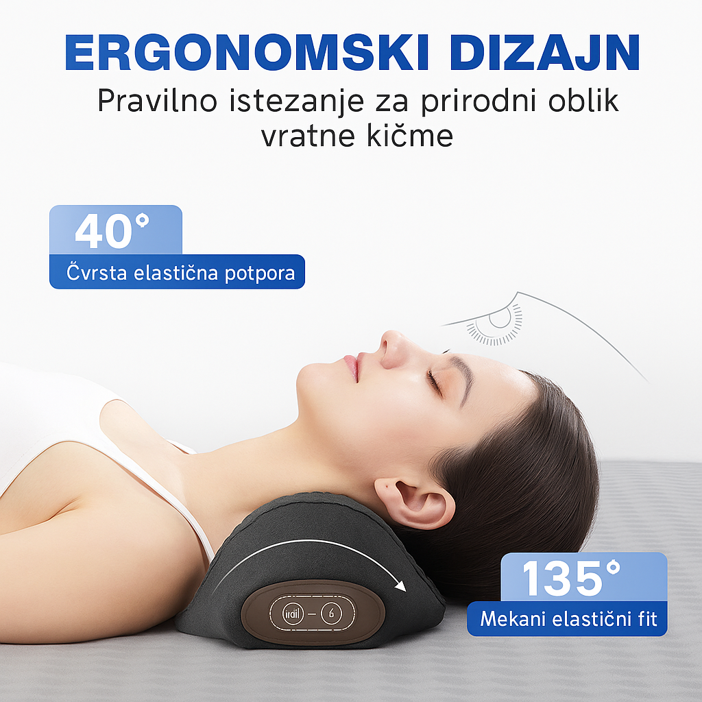 Jastuk masažer za vrat